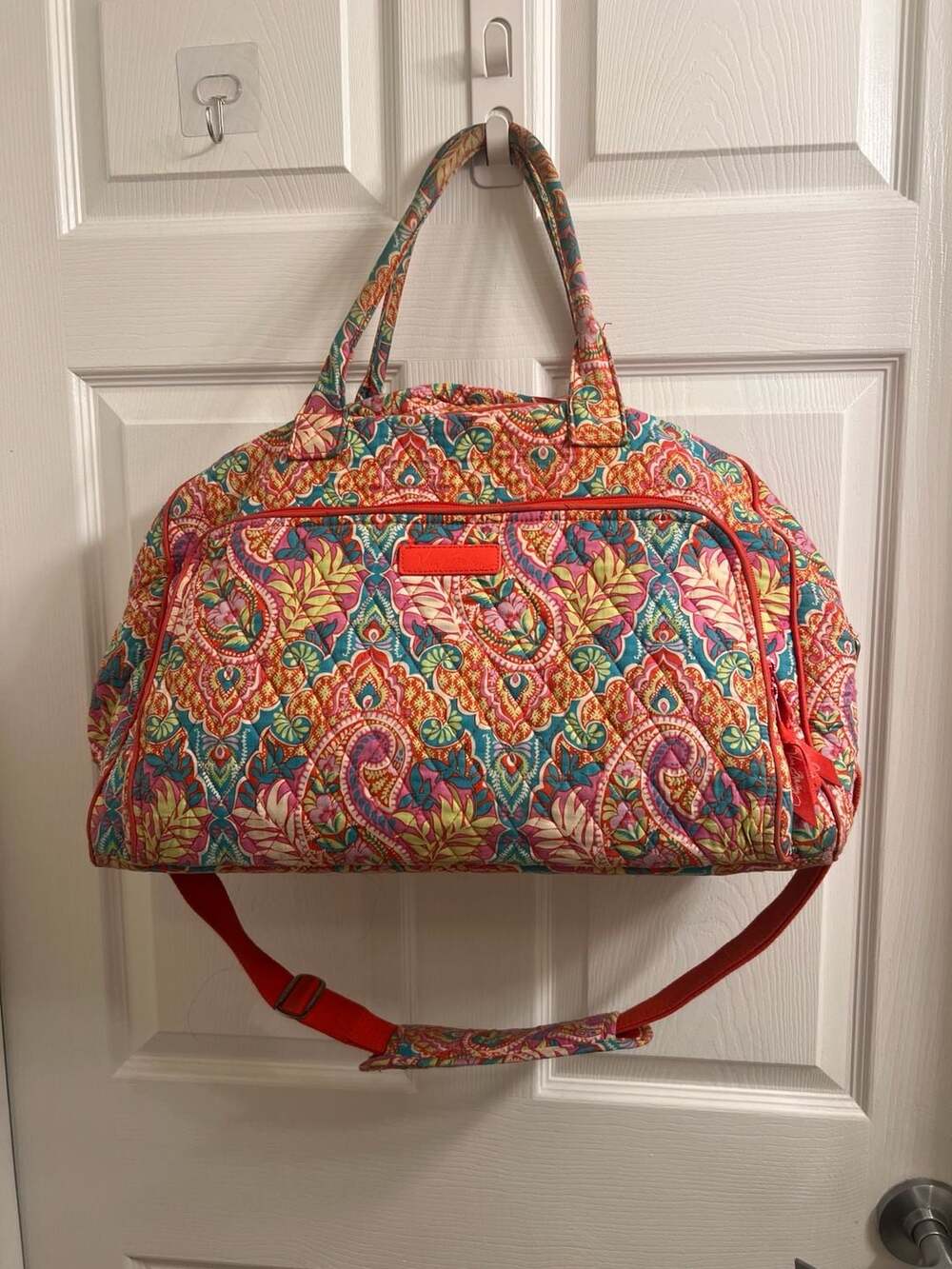 Vera Bradley Paisley In Paradise Travel Duffel Bag XL